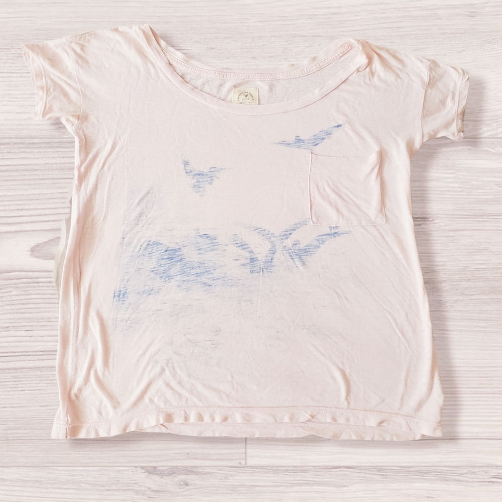 AMERICAN EAGLE OUTFITTERS- "Vintage T"- Off Shoulder- Wide- XS - Picture 2 of 6